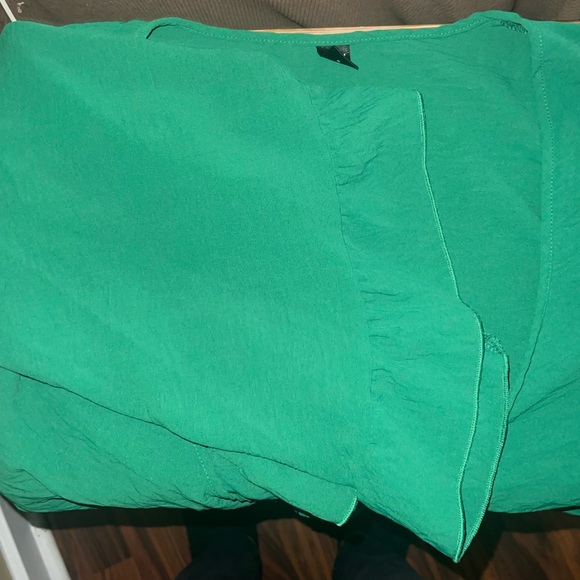 shein vcay butterfly sleeve tie front top - Picture 3 of 5